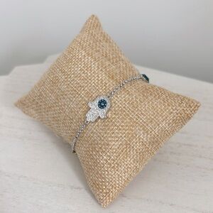 Swarovski Hamsa Hand TRUST Bracelet